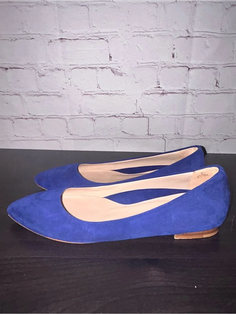 Mavette Suede Pointed Flats size 7.5